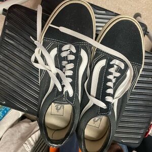 Vans Black and White womens  Shoes